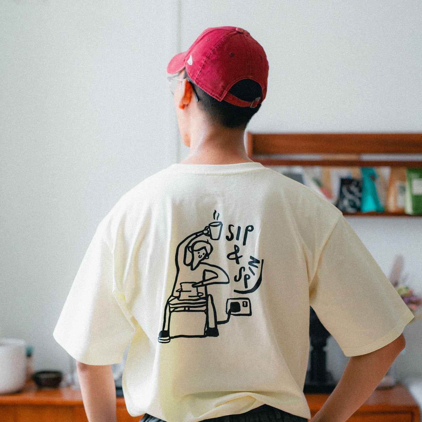 Sip And Spin Tee